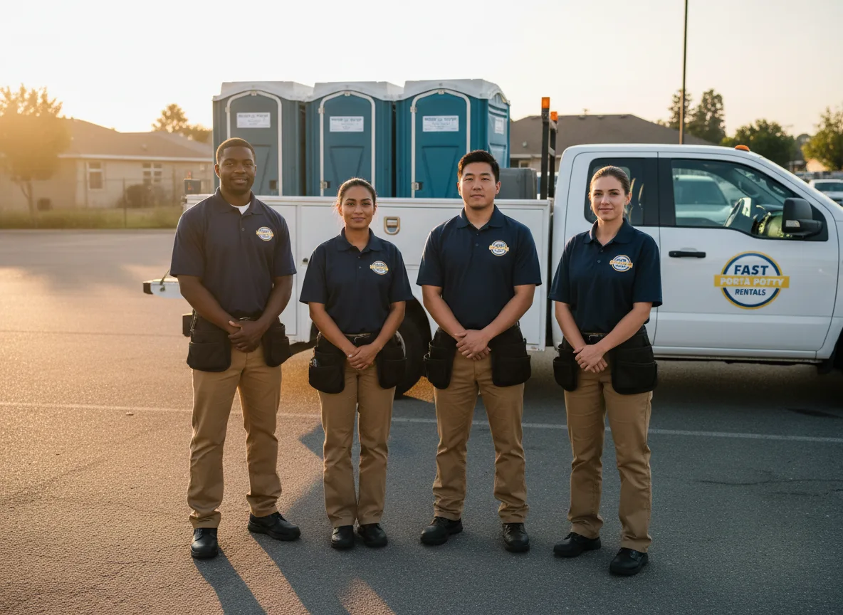 Standard Porta Potty Rentals company in Hatley, WI